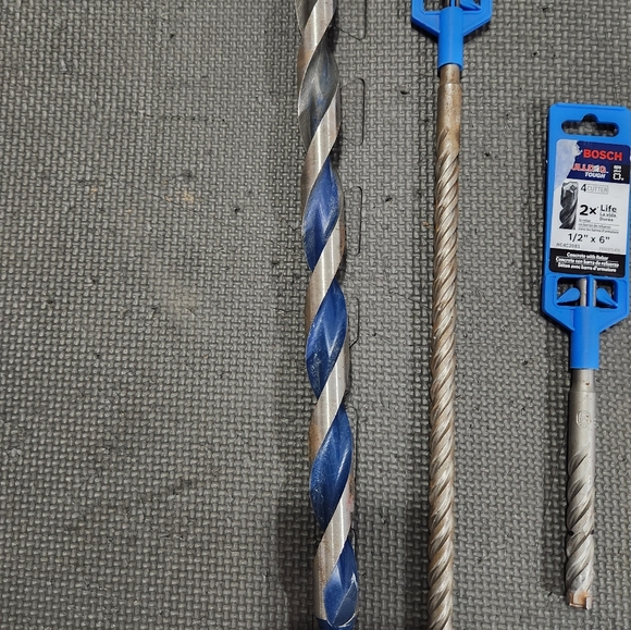 Bosch Bulldog Tough Alloy Steel Masonry Drill Bit Lot - Picture 6 of 7